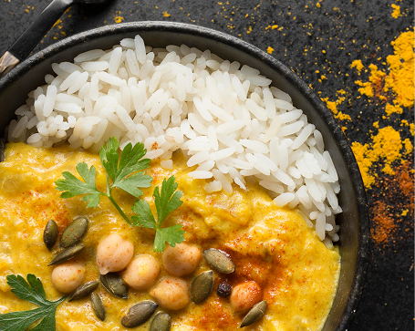 Gourmet food presentation